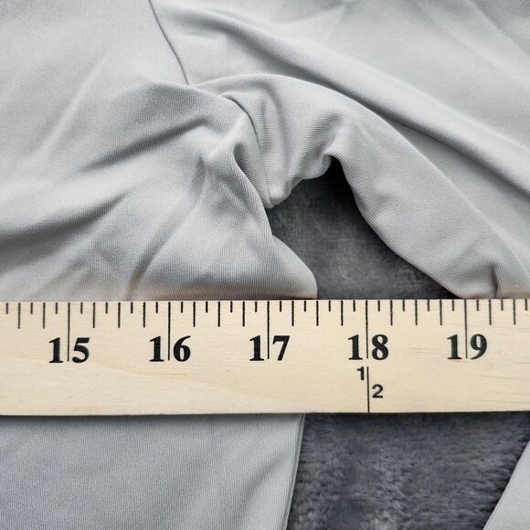 EKLENTSON Women's Long Sleeve Polo Golf T-Shirts Light Gray Small - Picture 5 of 7